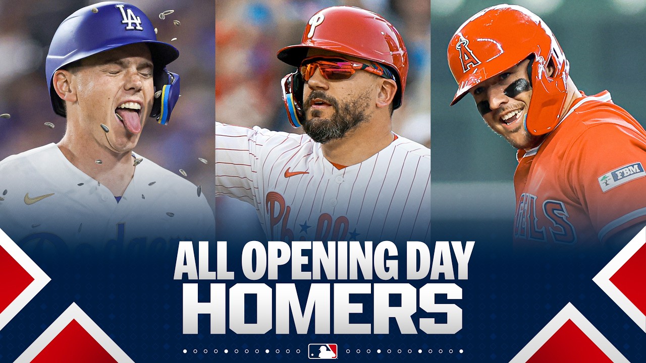 EVERY home run from Opening Day 2026! (Trout, Schwarber, Murakami, DeLauter & MORE) | MLB Highlights