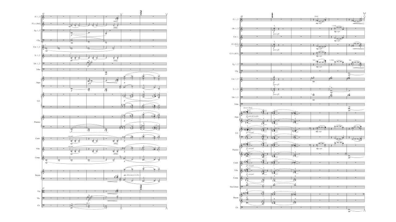 György Kurtág: Petite musique solennelle - En hommage à Pierre Boulez 90 [w/ score] (2015)
