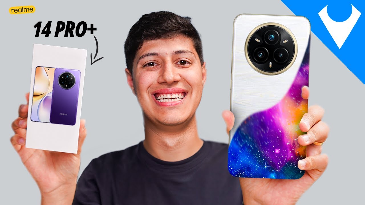 ESSE CELULAR MUDA DE COR! REALME 14 PRO+ UNBOXING!