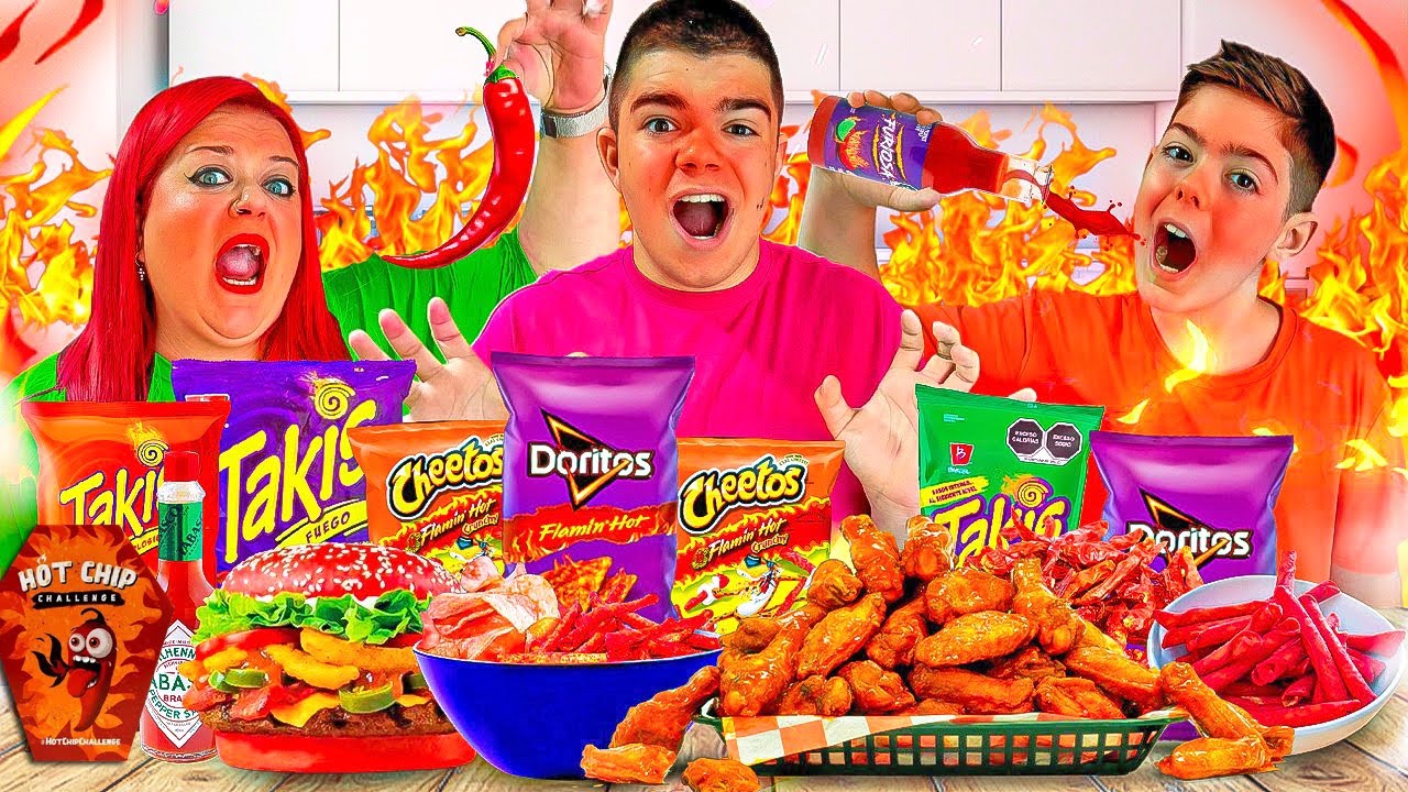 24 HORAS COMIENDO LA COMIDA QUE M&Aacute;S PICA DEL MUNDO!
