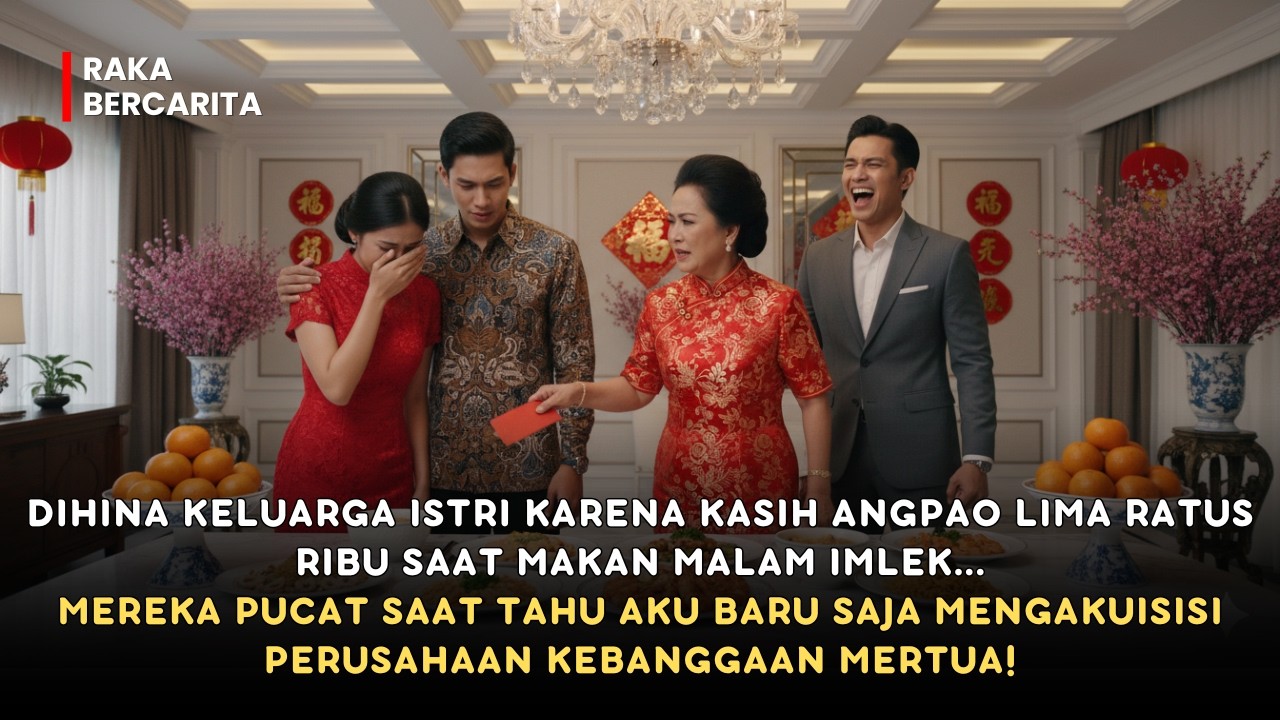 DIHINA KELUARGA ISTRI KARENA KASIH ANGPAO 500rb SAAT MAKAN MALAM IMLEK, MEREKA PUCAT SAAT TAHU...