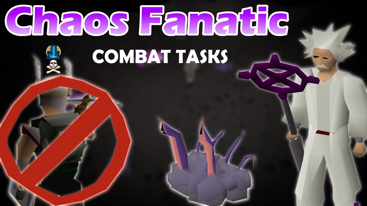 [OSRS] Chaos Fanatic WITHOUT GETTING PKED Combat Achievements