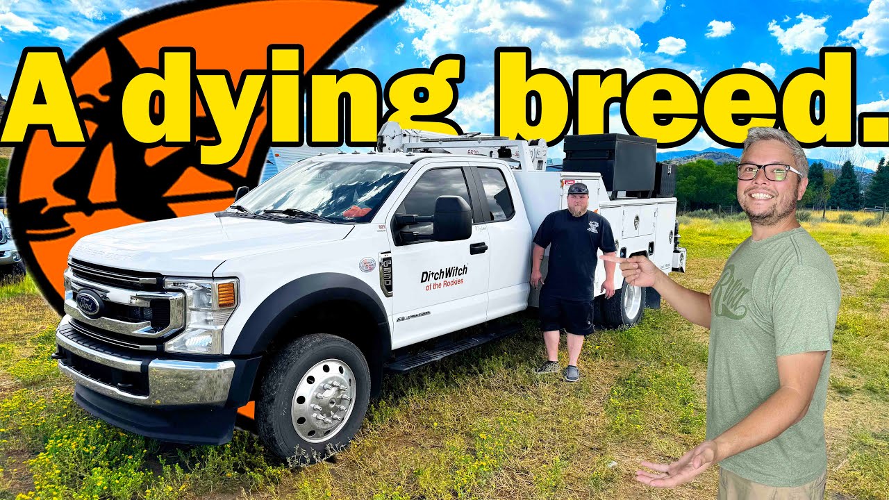Ditch Witch Field Tech with a FULL Truck