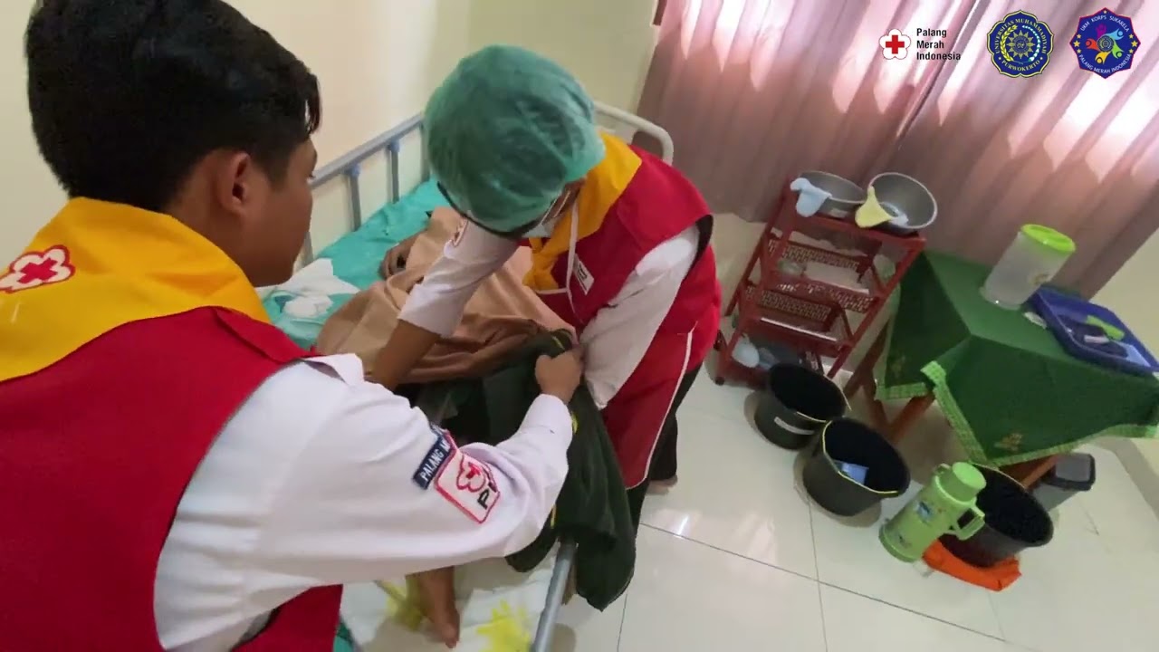 SMA ISLAM ANDALUSIA KEBASEN LOMBA PK MEMANDIKAN KLIEN DI TEMPAT TIDUR   Ma'rif Nanang Suryana