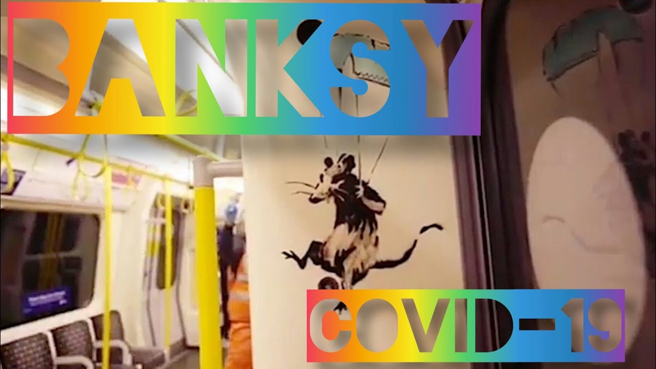 BANKSY London Graffiti #COVID19