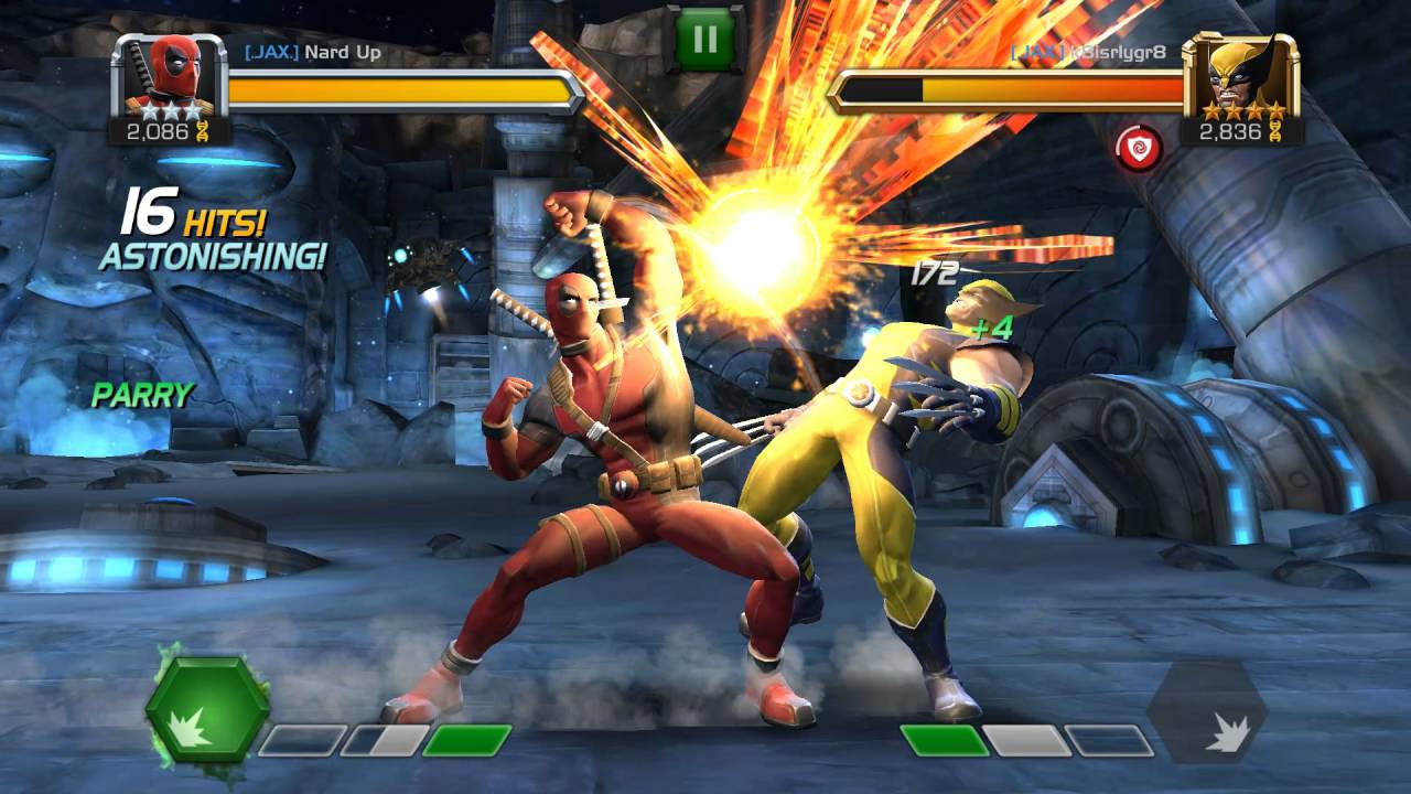 MCOC - Deadpool vs Wolverine