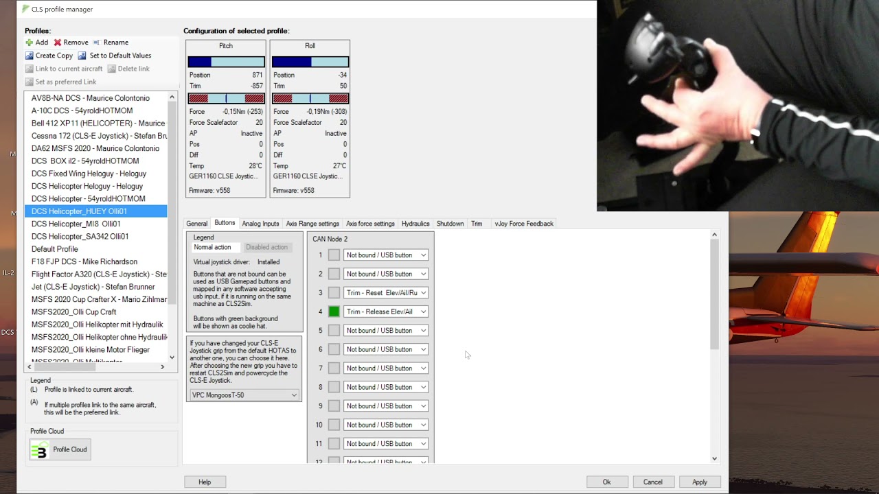 BRUNNER CLS E ForceFeedBack JOYSTICK mit DCS WORLS Ein kleiner Einblick