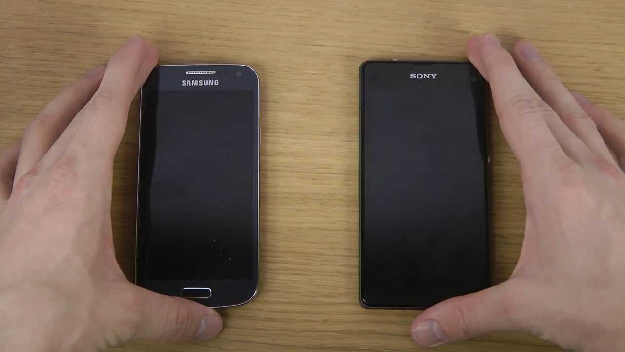 Sony Xperia Z1 Compact vs. Samsung Galaxy S4 Mini - Which Is Faster?