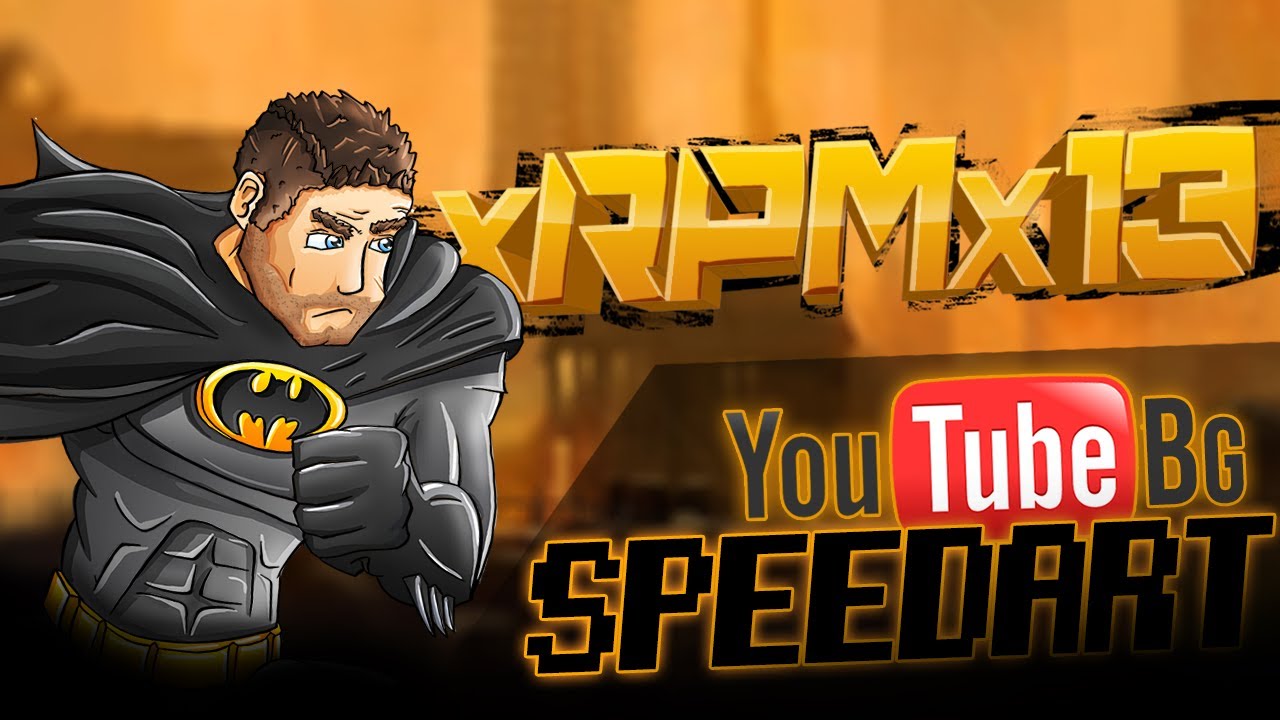 xRpmx13 Youtube Channel Design - GLG Speedart