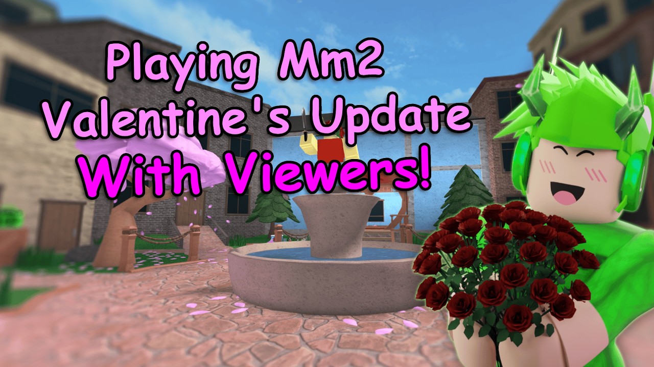 🔴LIVE🔴| ✨HANDCAM✨ | 💖PLAYING ROBLOX MURDER MYSTERY 2 VALENTINE'S UPDATE WITH VIEWERS!💖