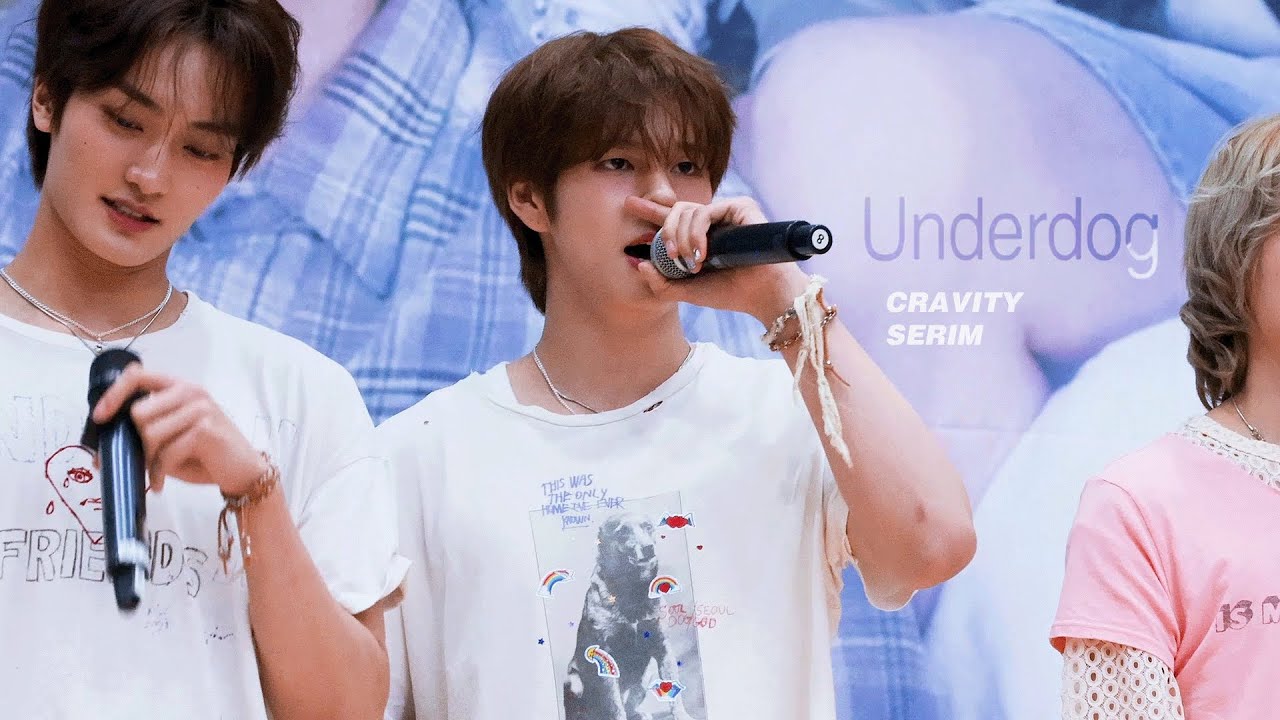 250628 쇼음악중심 미니팬미팅 'Underdog' #크래비티 #세림 focus