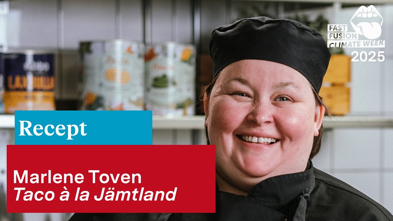 Recept | Taco à la Jämtland av Marlene Toven | Fast Fusion Climate Week