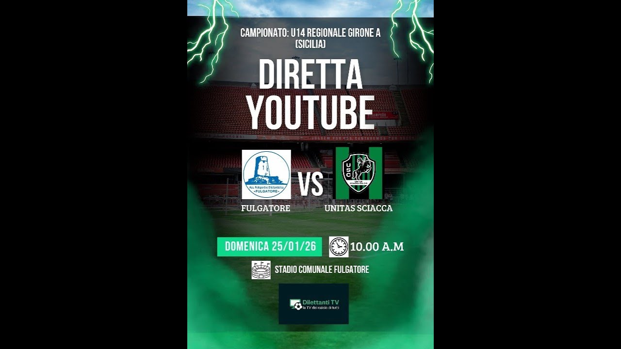 Fulgatore vs Unitas sciacca - u14 reg full match