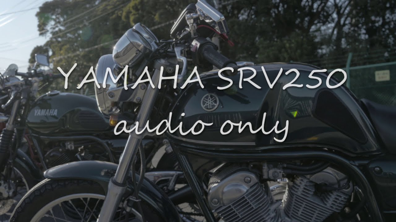 YAMAHA SRV250 (4DN) SOUND