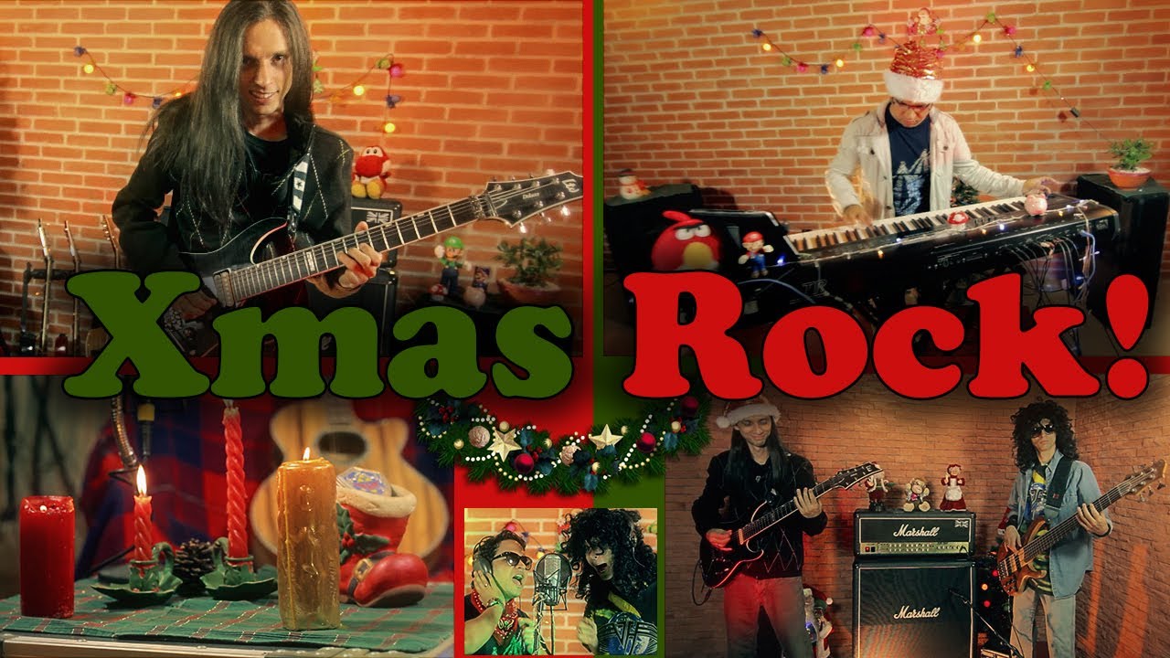 ★ Christmas Rock - (Silent Night / We Wish You A Merry Christmas) Metal Cover