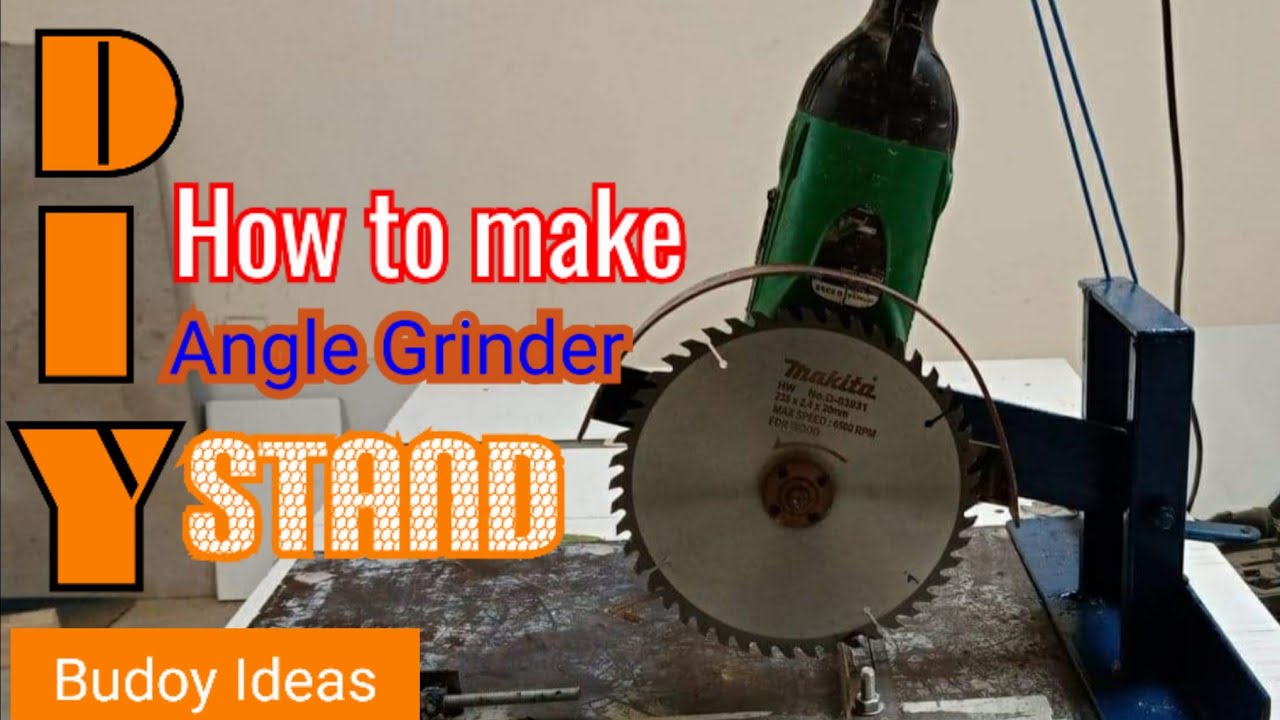 DIY Angle Grinder Stand. How to make DIY Angle Grinder Stand. Pano Gumawa ng Angle Grinder Stand.