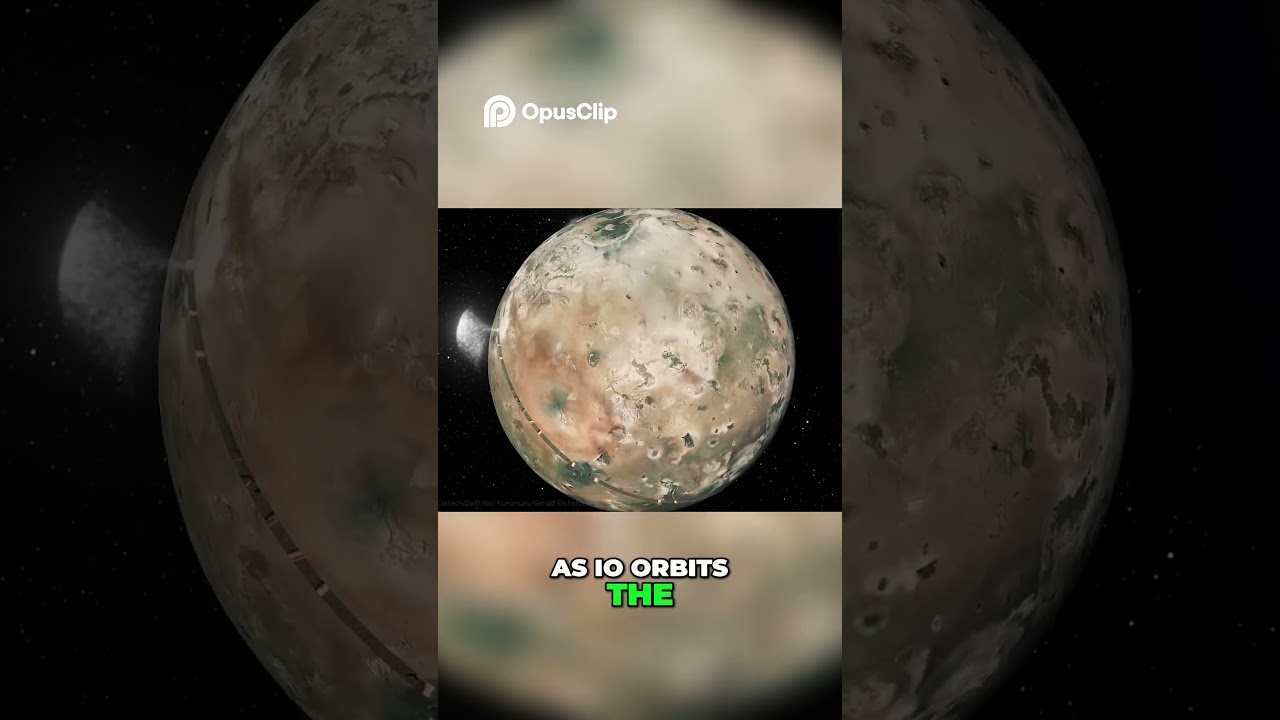The Volcanic Fury of Io  Tidal Heating Explained #solarsystem #universe #space #astronomy #nasa