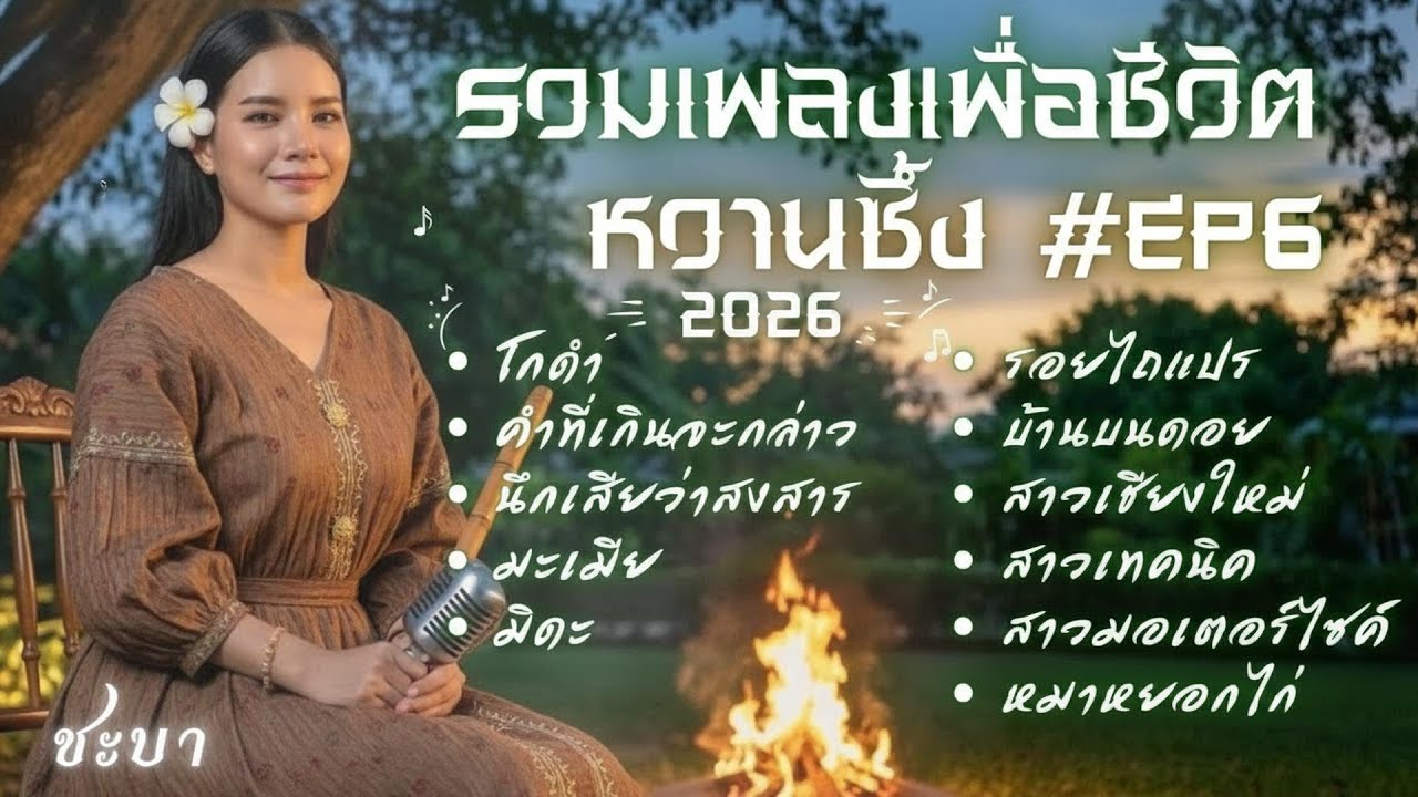 รวมเพลงเพื่อชีวิตหวานซึ้ง กินใจ ฟังสบาย (ขลุ่ย & ซอ) แนวร่วมสมัย | ฟังยาวๆ ต่อเนื่อง Ep6