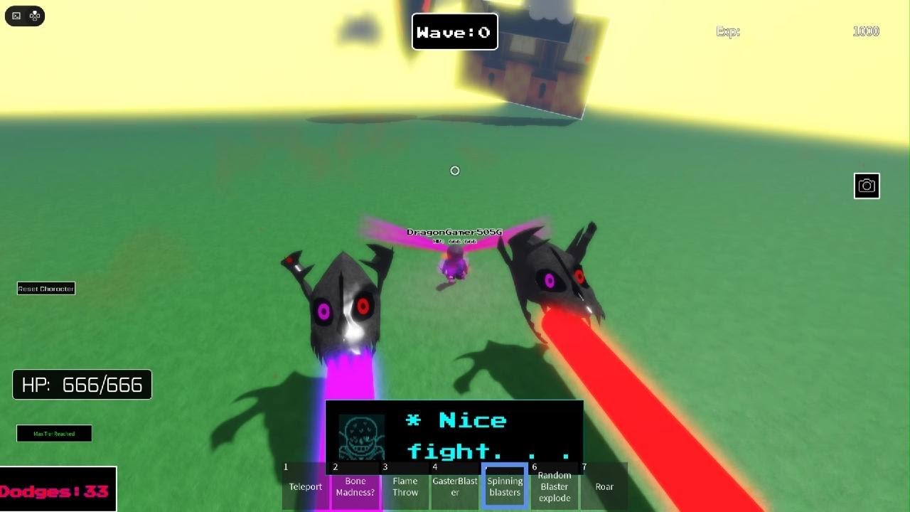 AU destroyers Soul Ops Double Flame Eye char + Satujinki boss