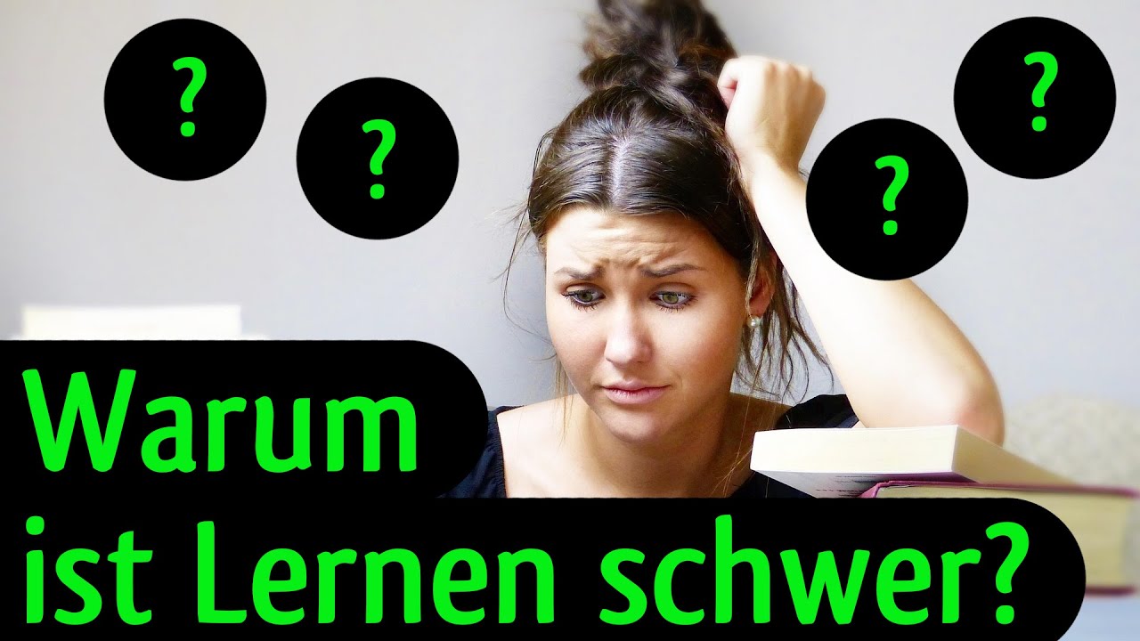 WARUM Lernen SCHWER ist und was du DAGEGEN tun kannst