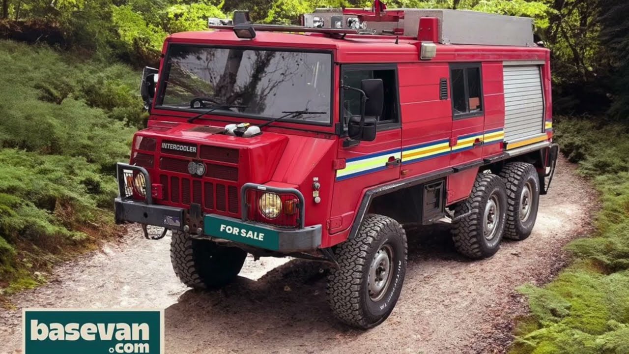 Underneath a 6x6 Pinzgauer!