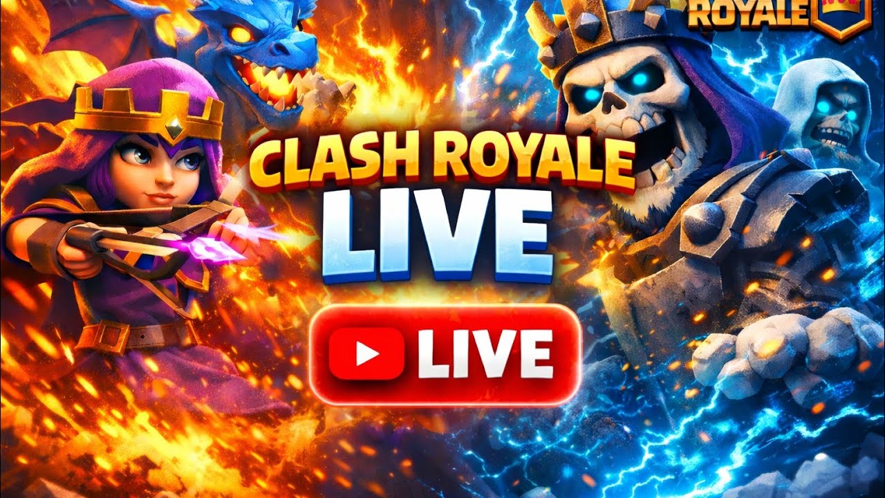 Playing random decks on Clash Royale!!! 