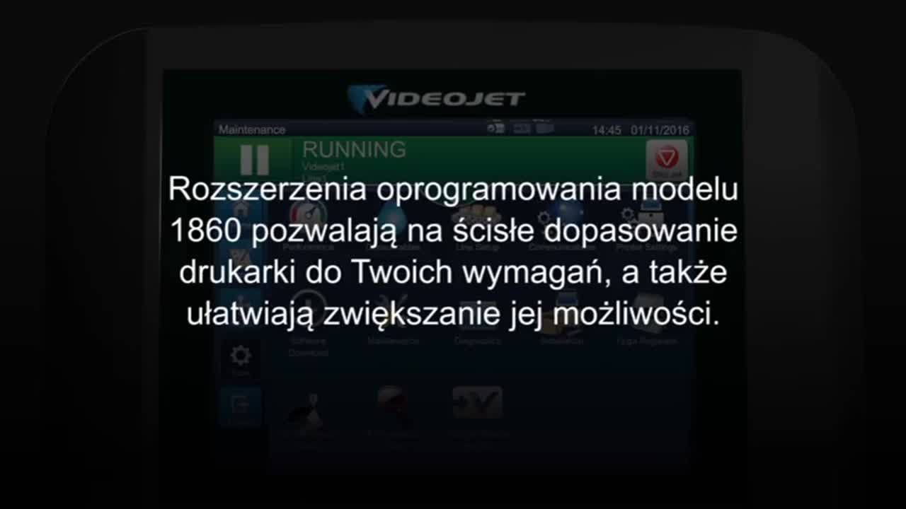 Drukarka atramentowa CIJ Videojet 1860