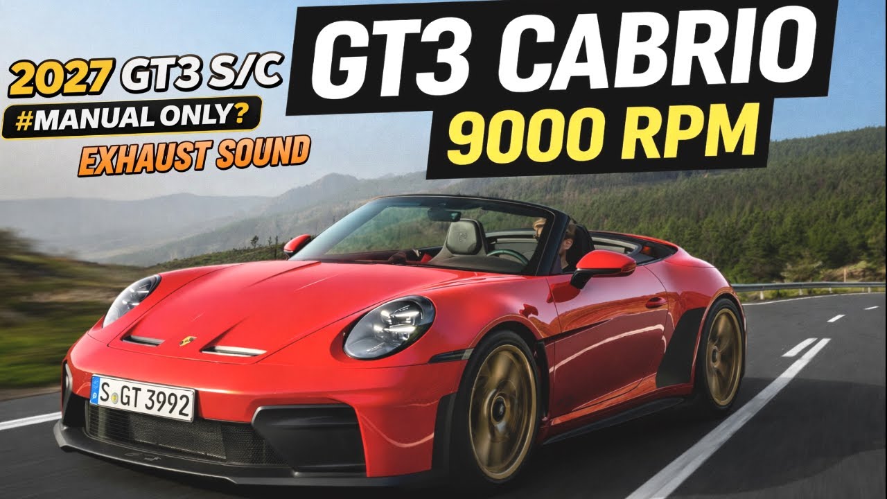 Полная информация и характеристики кабриолета Porsche 911 GT3 S/C 2027 года.