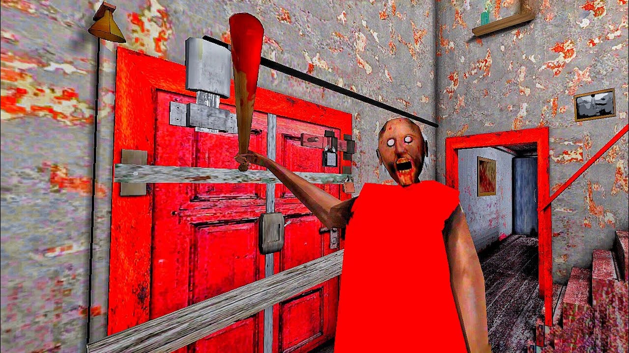 Granny Game Horror Escape Gameplay | Red Granny Ep31