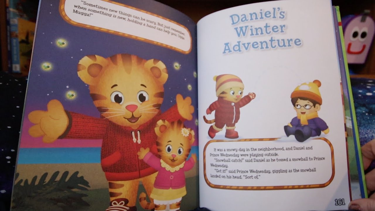 Daniel Tiger Book: Daniel's Winter Adventure - Snowy Sledding Fun! Storytime Read Aloud For Kids