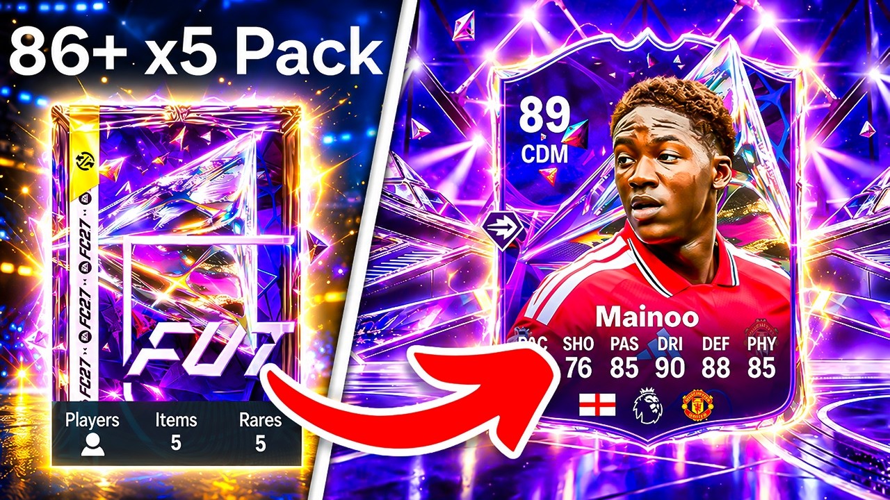 ПАКЕТЫ 86+ x5 FUTURE STARS КОМАНДА 2! 🤯 FC 27 Ultimate Team