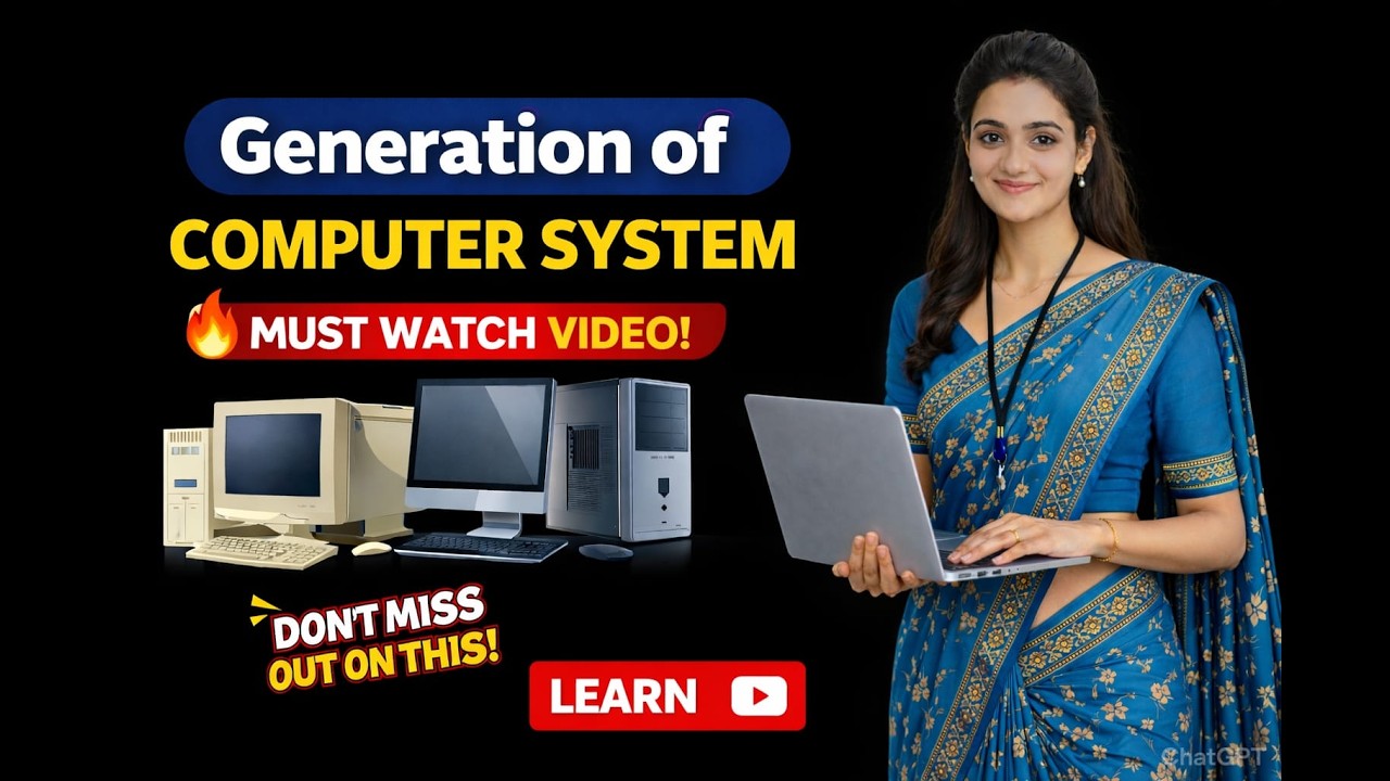 Generation of Computer in One Shot | Basics to Advance | हिंदी + English