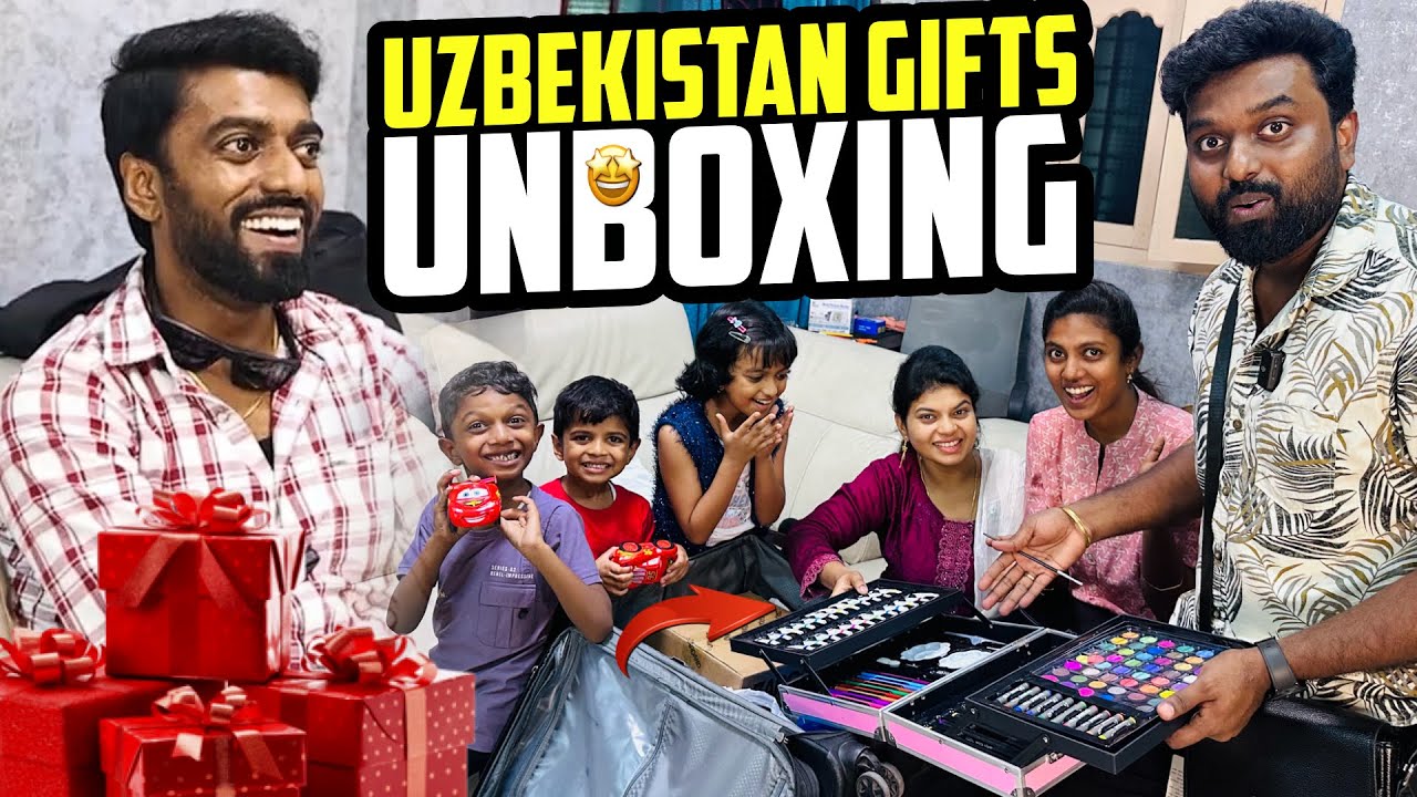 Uzbekistan Gifts unboxing | DAN JR VLOGS