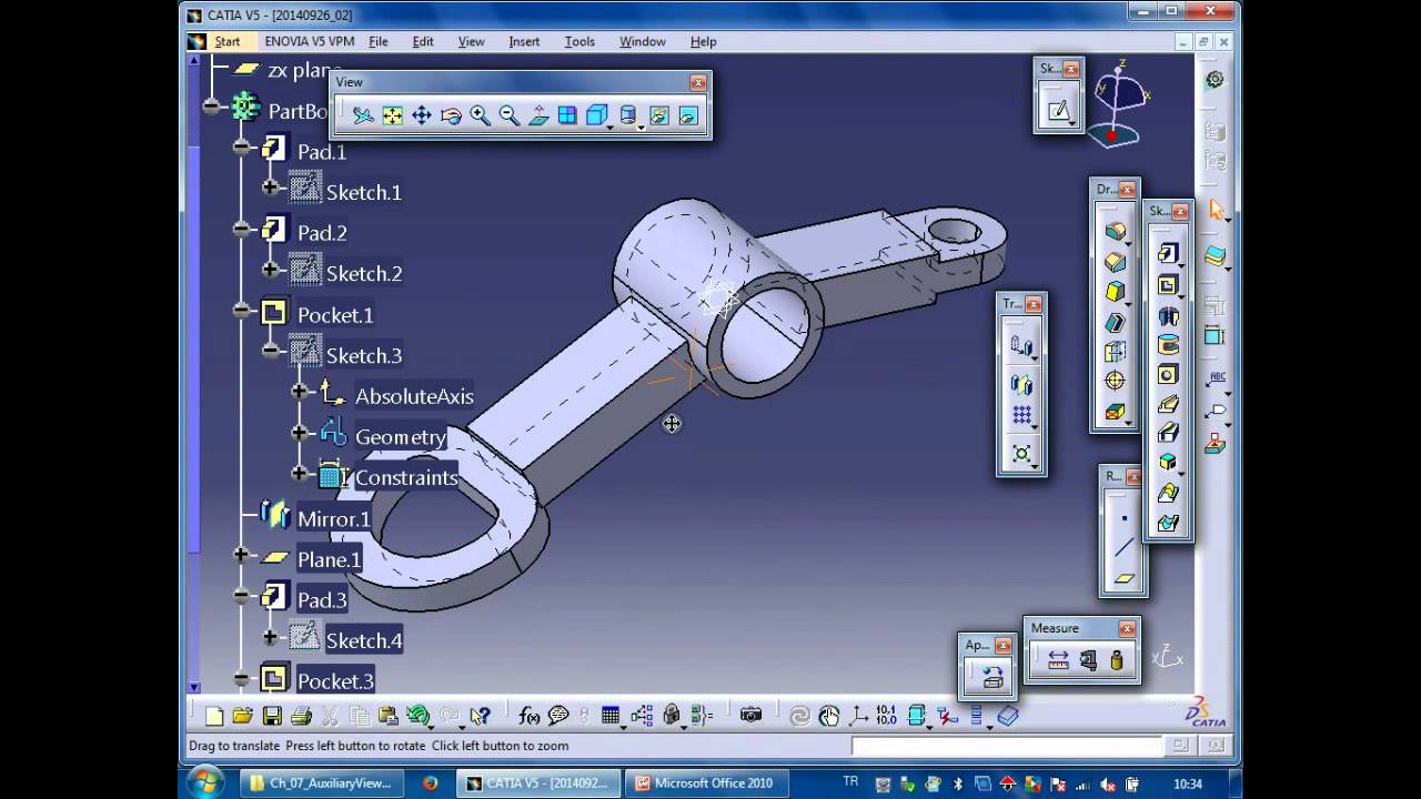CATIA V5 how to use Plane Definition to make new planes