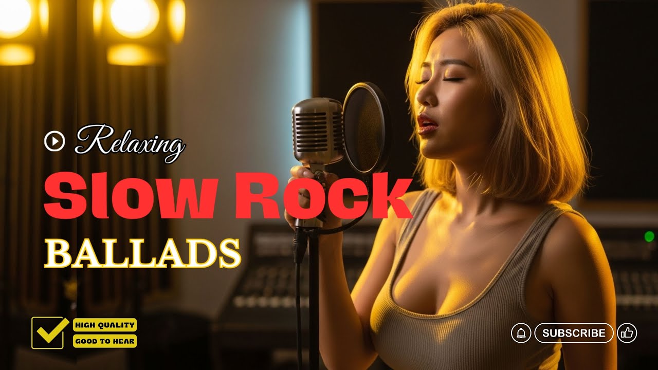 BEST OF RELAX Slow Rock Music 🎵 Rock | Ballad | Sleep | Soft Rock | Enjoy