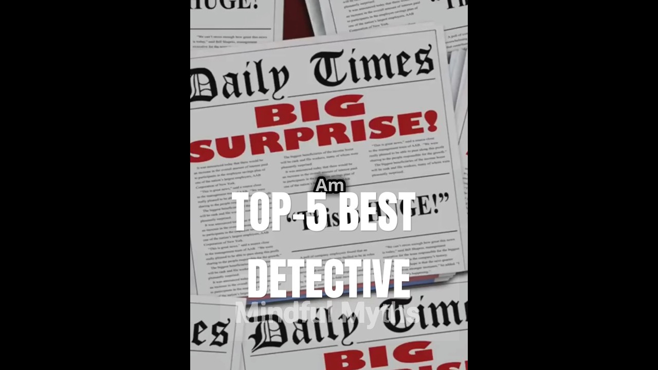 Top-5 Best Detective 