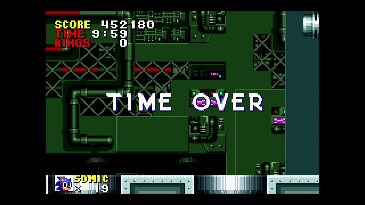 Sonic the Hedgehog Genesis (Game Boy Advance) - Sonic Stuck in Purgatory for 10 Minutes