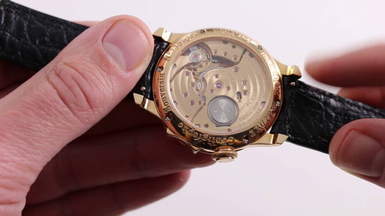 F.P. Journe Centigraphe Souverain Boutique Ed. Luxury Watch Review