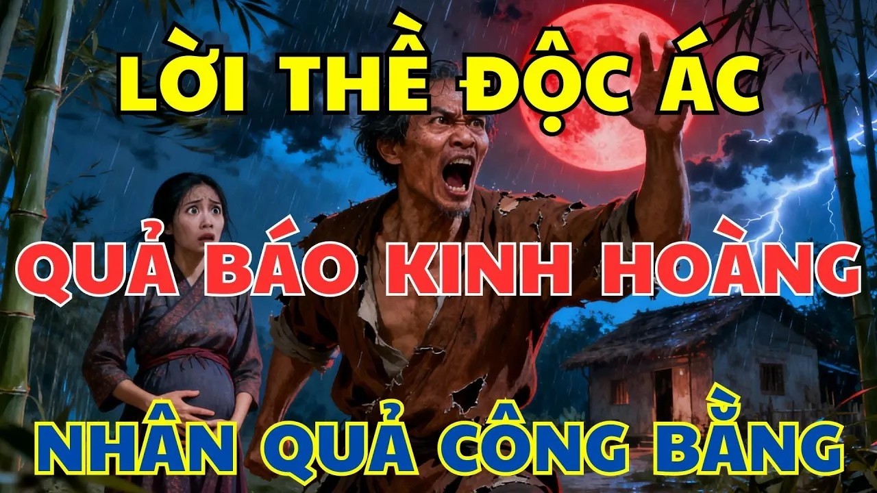 Chuyện Nhân Quả Có Thật - Kẻ Gieo Lời Thề Độc Nhận Quả Báo Đáng Sợ - Trời Cao Có Mắt Luôn Công Bằng!