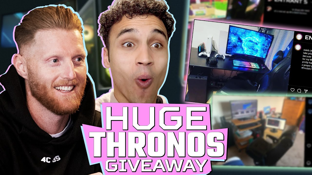 &pound;20,000 THRONOS DREAM PC WINNER!