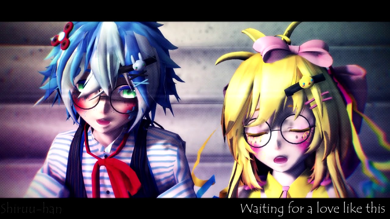 (MMD x FNAF2) Lucky [Toy Bonnie x Toy Chica] (Remake)