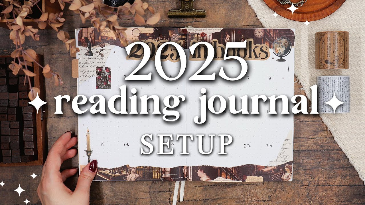 📚 2025 Reading Journal Setup