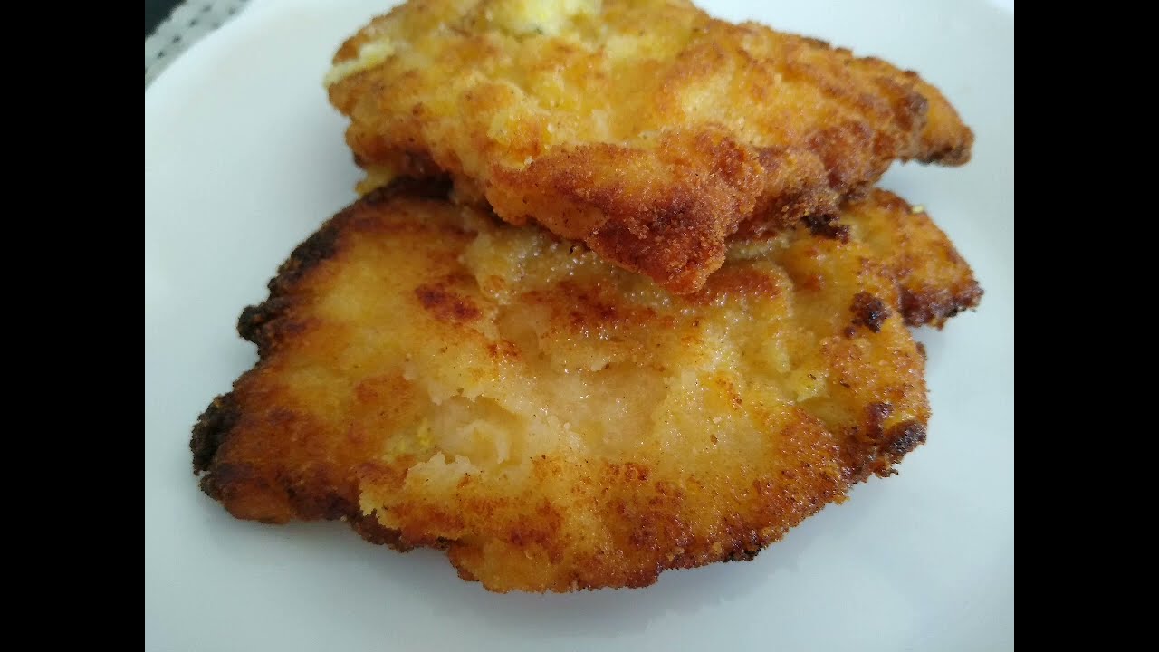 șnițel fără ouă și fără făină // un deliciu