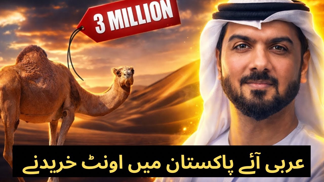 عرب خریداروں سے خاص گفتگو — پاکستان کے اونٹ کیوں پسند؟ Camel Shopping in Pakistan