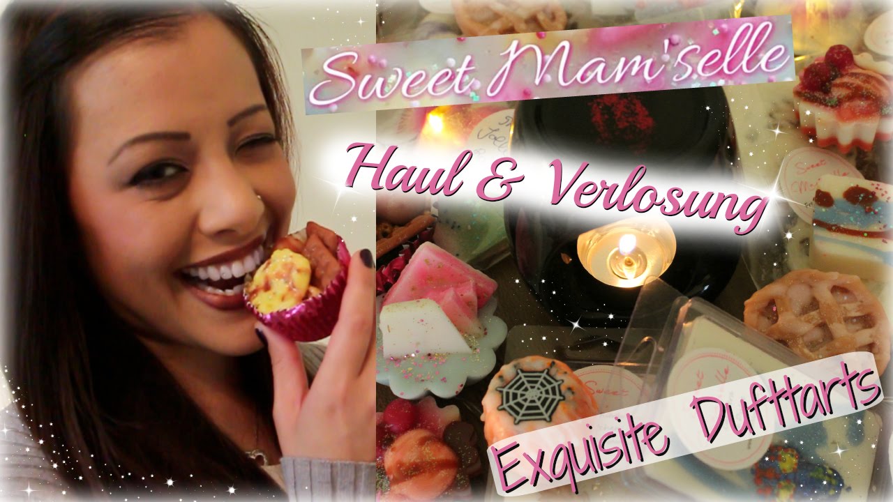 SWEET MAM'SELLE Haul & Verlosung / Dufttarts Made in Germany - Herbst 2015 | NatBittersweet | HD