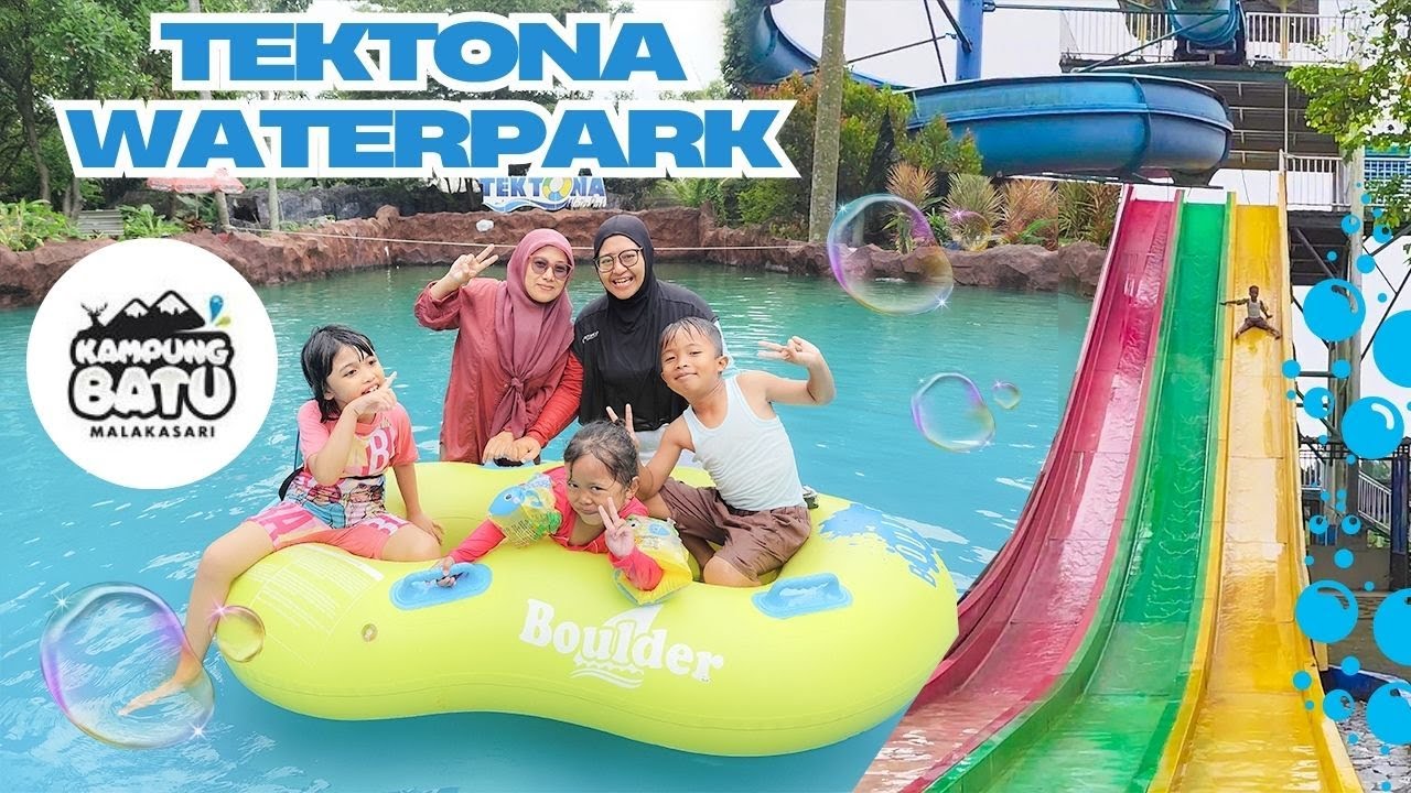 WISATA KAMPUNG BATU MALAKASARI | TEKTONA WATERPARK | WISATA BANDUNG JAWA BARAT 2025