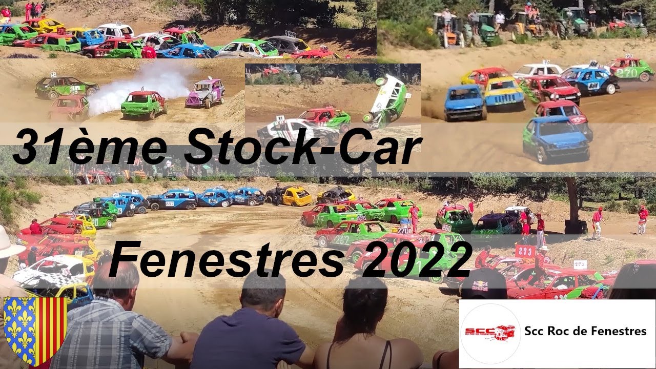 Course de stock car Fenestres 2022 - organisée par le SCC Roc de Fenestres