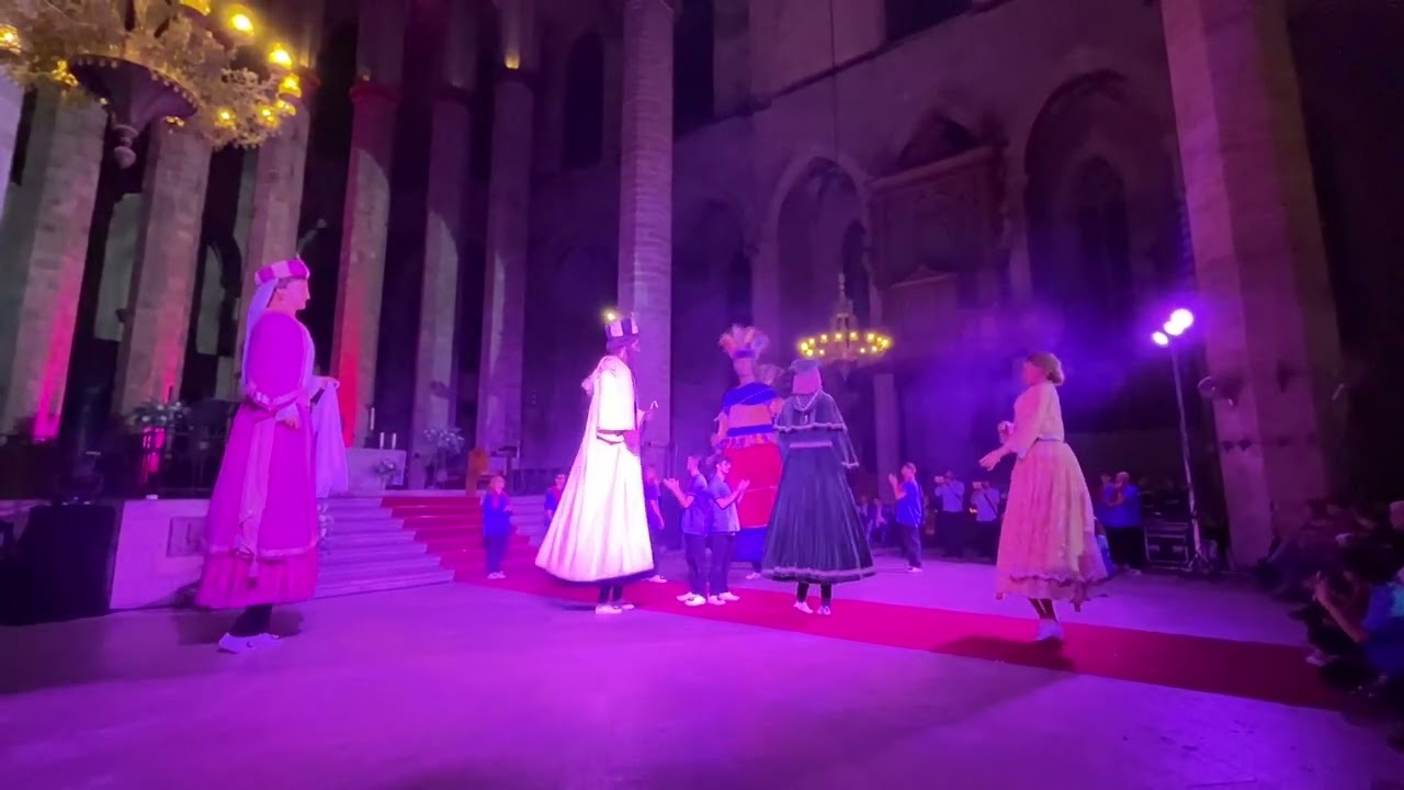 Sonata dels Gegants de Reus - Ballada dels 600 a Santa Maria del Mar 26/10/2024