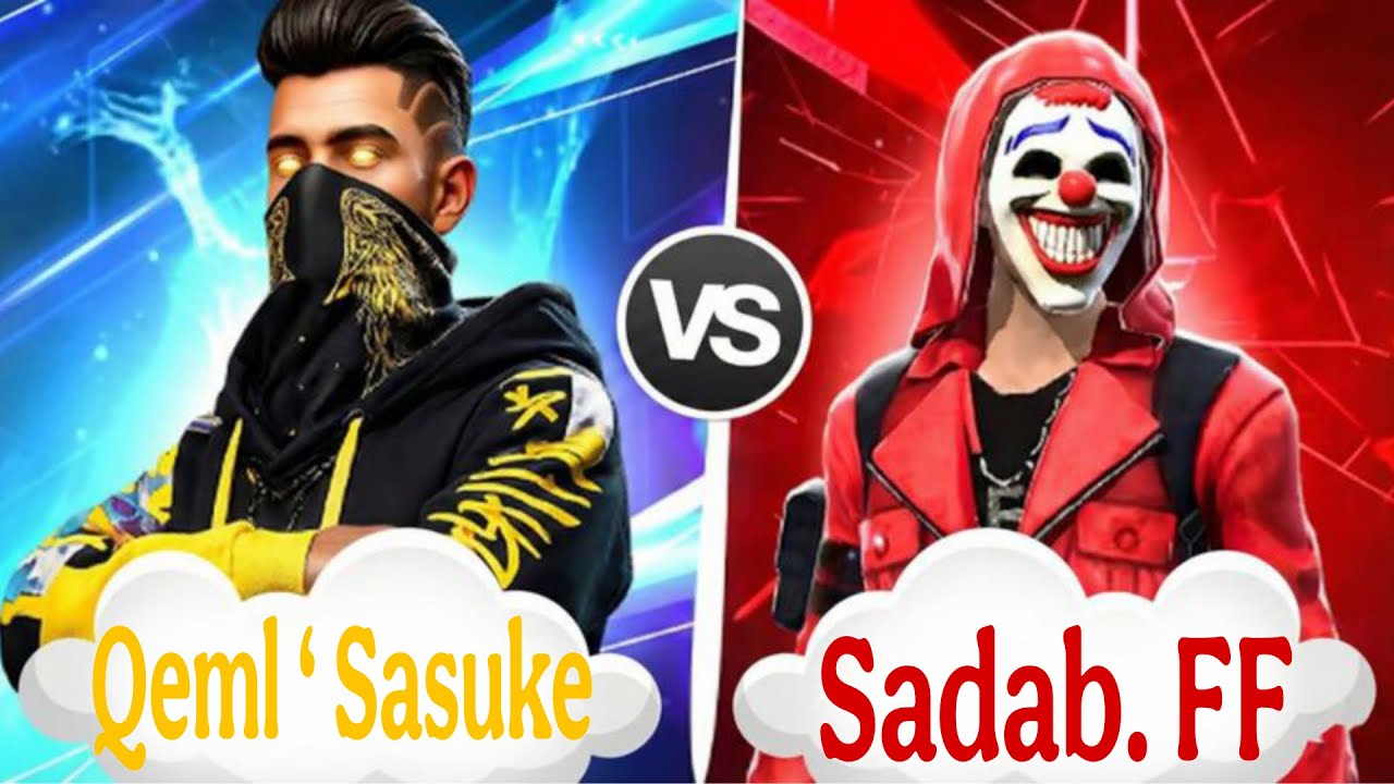 Qeml ‘ Sasuke Vs  Sadab Ff 1vs1 Most Demanded & Awaited Match 🍷🗿 