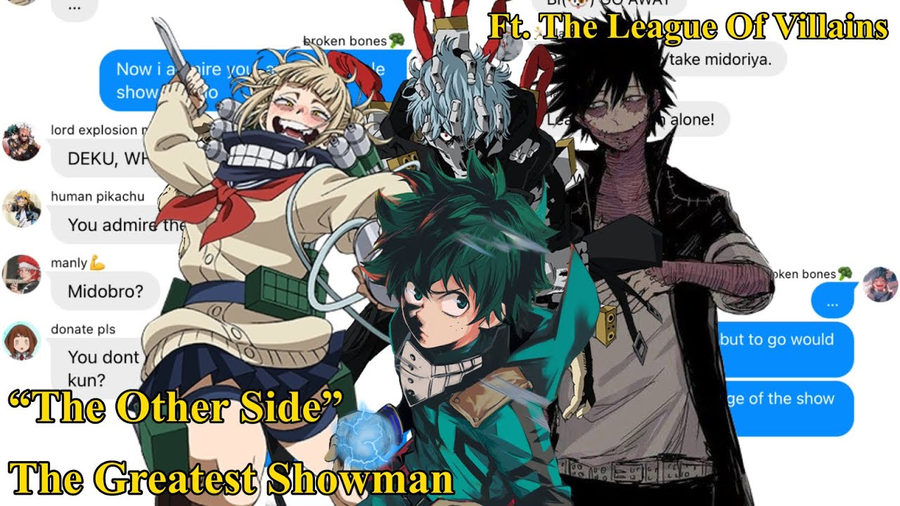 The LOV Recruit Deku..? || The Other Side || Mha || Texting Story || Lyric Prank || Lil bkdk